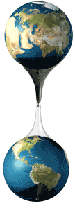 earth hourglass